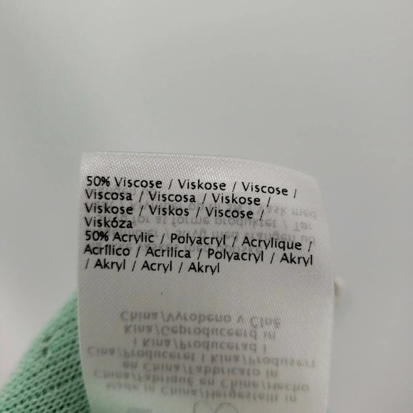 Bundle NWT Short Sleeve Top Blouse Cardigan Teal Green and Yellow S / M / L - Picture 16 of 16